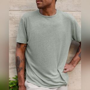 Alex Crane Sun Tee- Moss